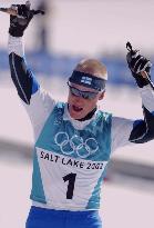 Finland's Lajunen wins nordic combined in Olympics
